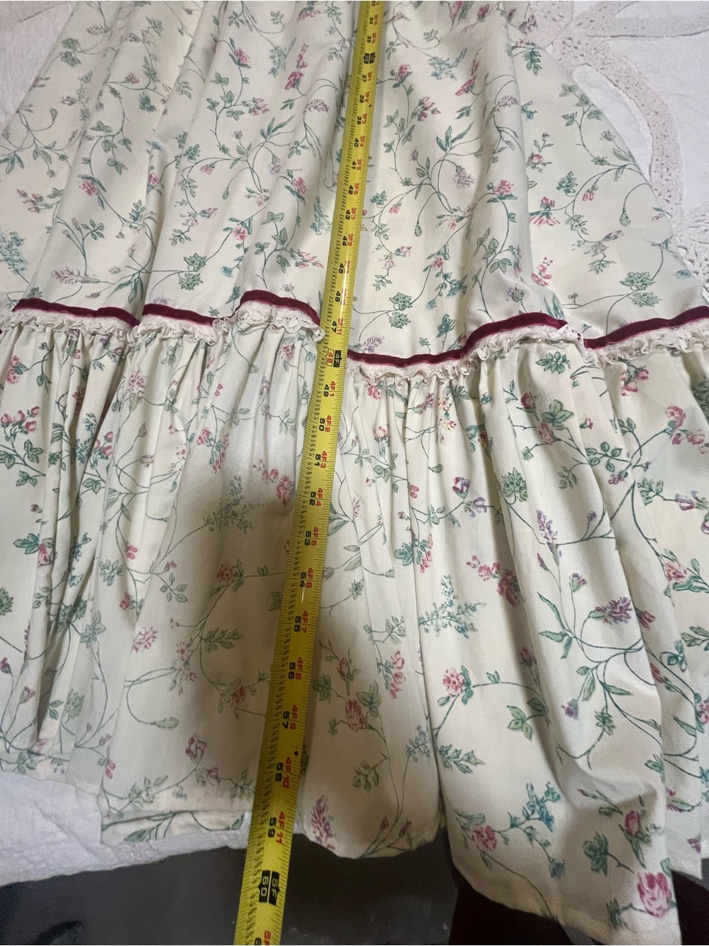 Cottagecore Gunne Style 70s Boho Dress - Picture 14 of 15